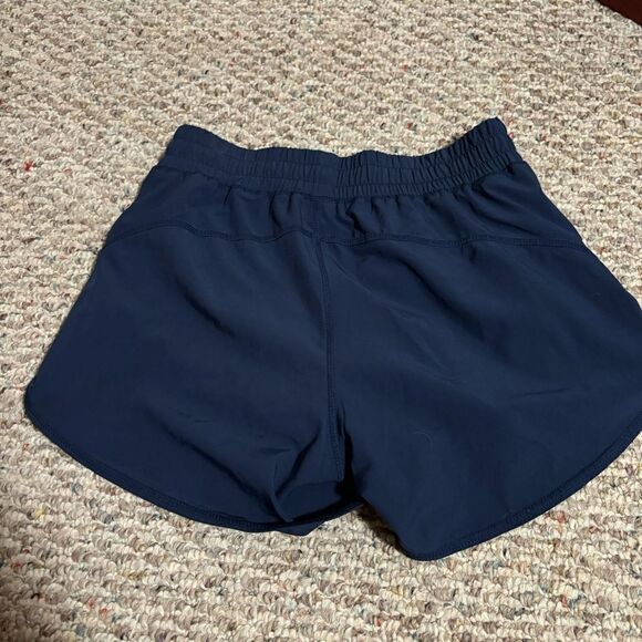 Orangetheory Fitness OTF Navy Blue Running Shorts Lined- Size XS - Picture 9 of 9